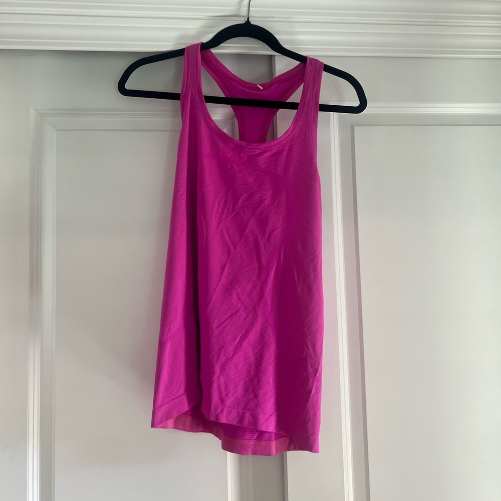 lululemon athletica Vibrant Pink Tank Top